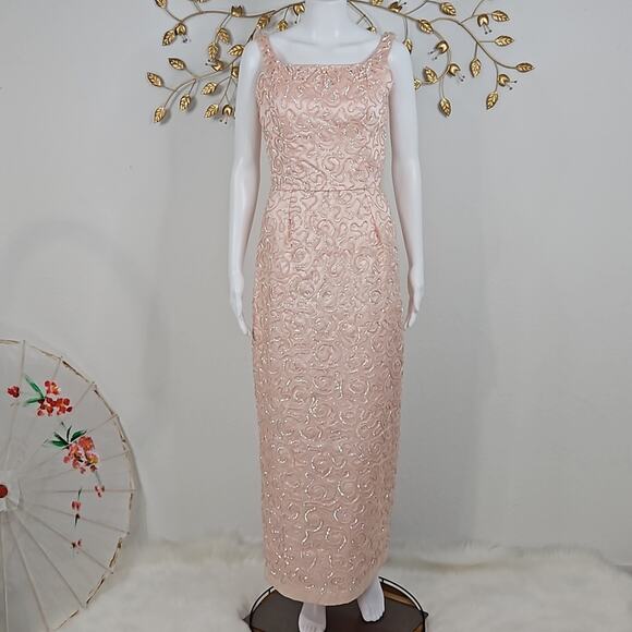 Vintage Emma Domb Sequin Gown Size Small - Picture 16 of 16